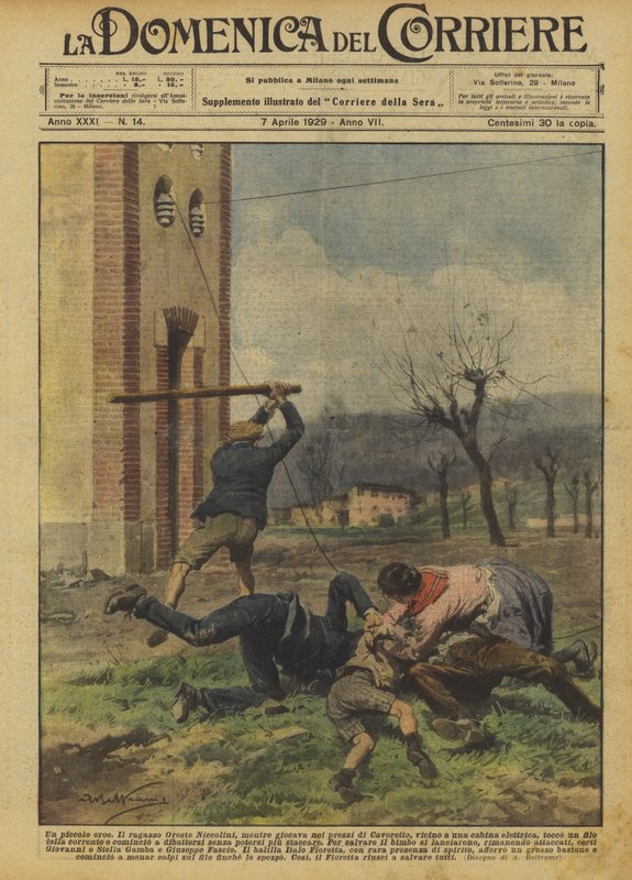 En liten hjälte av Achille Beltrame