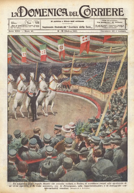 En trevlig kunglig gest av Achille Beltrame