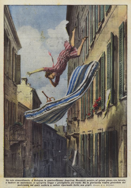En extraordinär flygning av Achille Beltrame