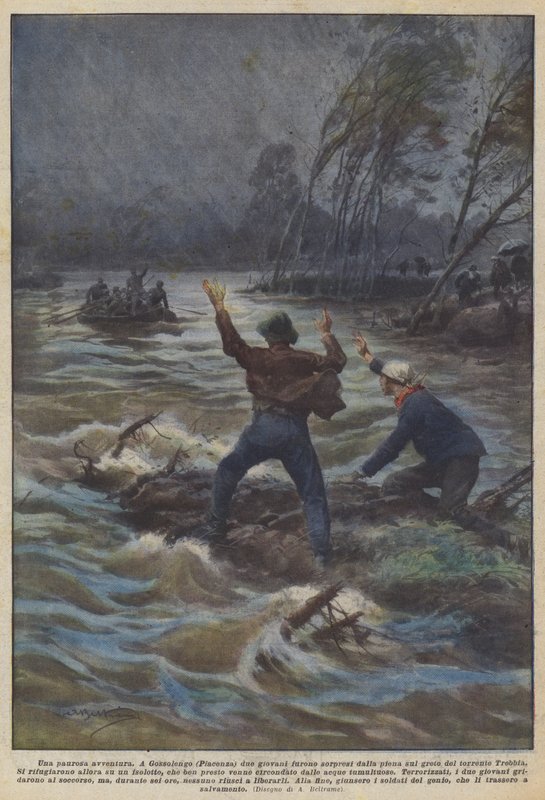 Ett läskigt äventyr av Achille Beltrame
