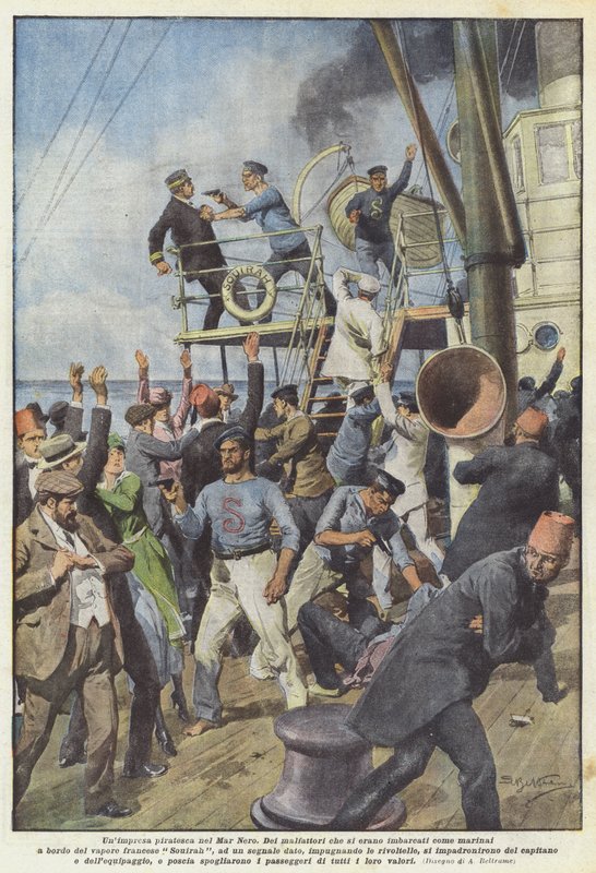 Ett piratföretag i Svarta havet av Achille Beltrame
