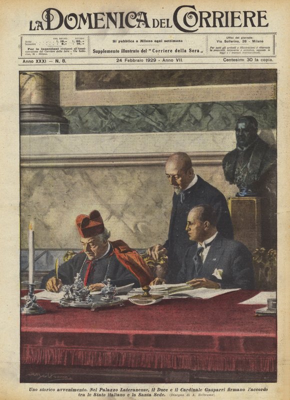 En historisk händelse av Achille Beltrame