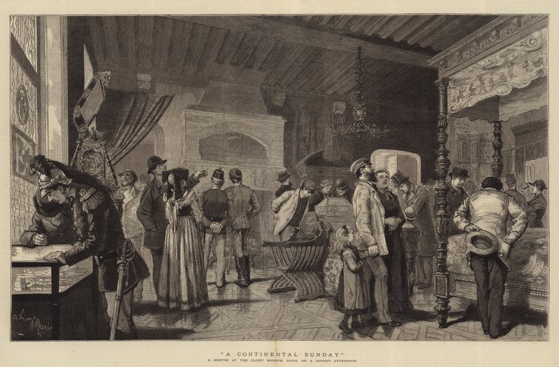 En kontinental söndag av Adrien Emmanuel Marie