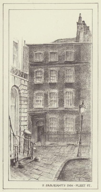 11, Serjeants Inn, Fleet Street av Alan Stapleton