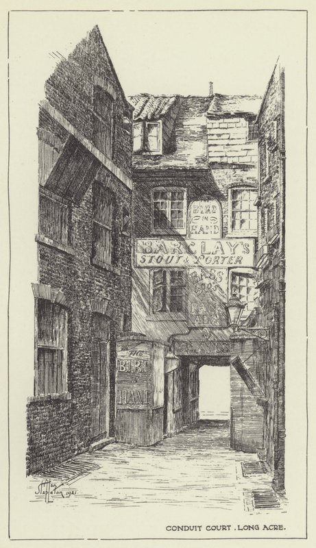 Conduit Court, Long Acre av Alan Stapleton