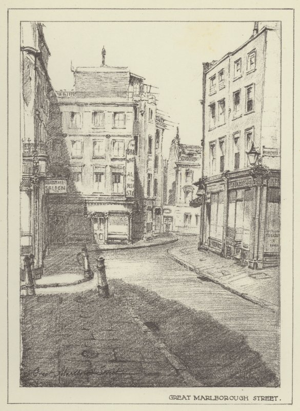Great Marlborough Street av Alan Stapleton