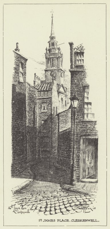 St James Place, Clerkenwell av Alan Stapleton