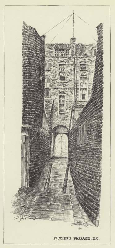 St Johns Passage, EC av Alan Stapleton