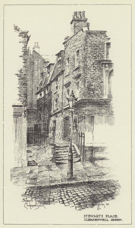 Stewarts Place, Clerkenwell Green av Alan Stapleton