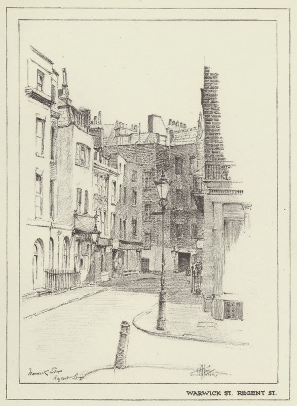 Warwick Street, Regent Street av Alan Stapleton