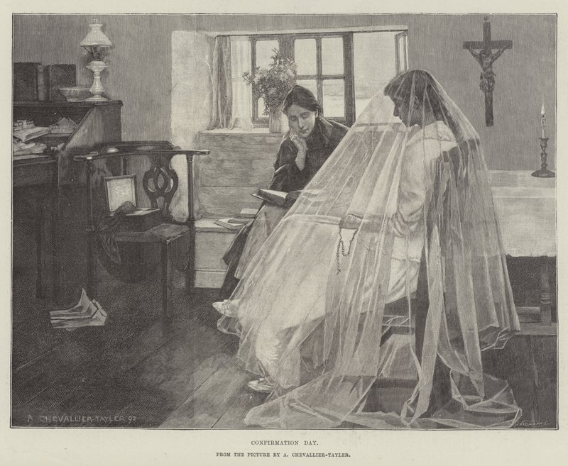 Konfirmationsdagen av Albert Chevallier Tayler