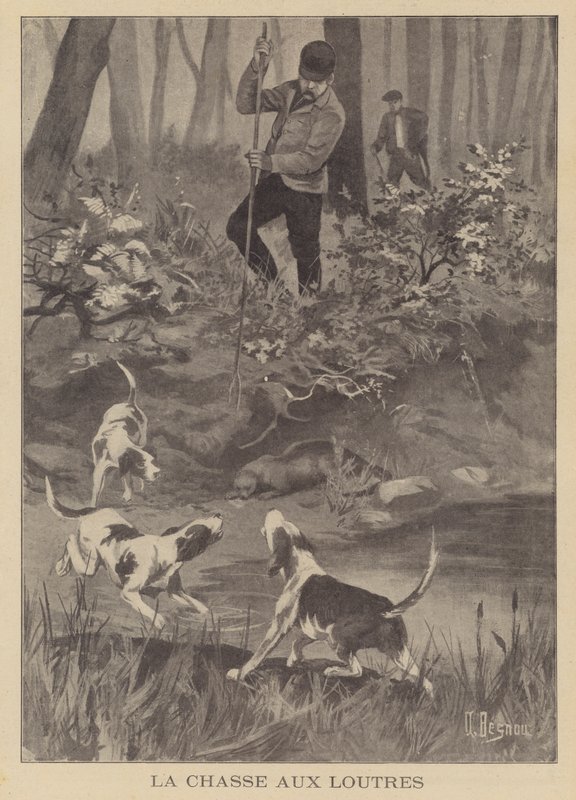 Jagar uttrar av Albert Besnou