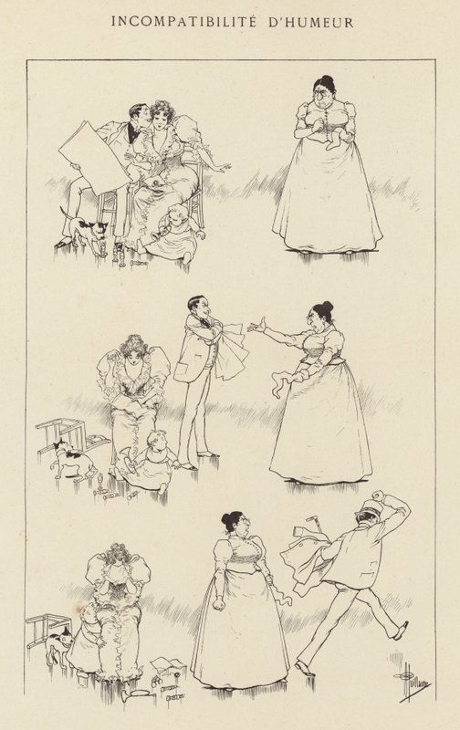 Humörinkompatibilitet av Albert Guillaume