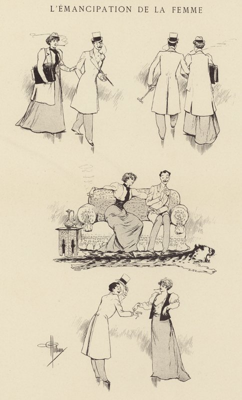 Kvinnornas frigörelse av Albert Guillaume