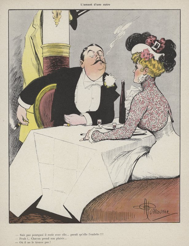 älskare av en annan av Albert Guillaume
