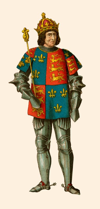 kung Richard III av England av Albert Kretschmer