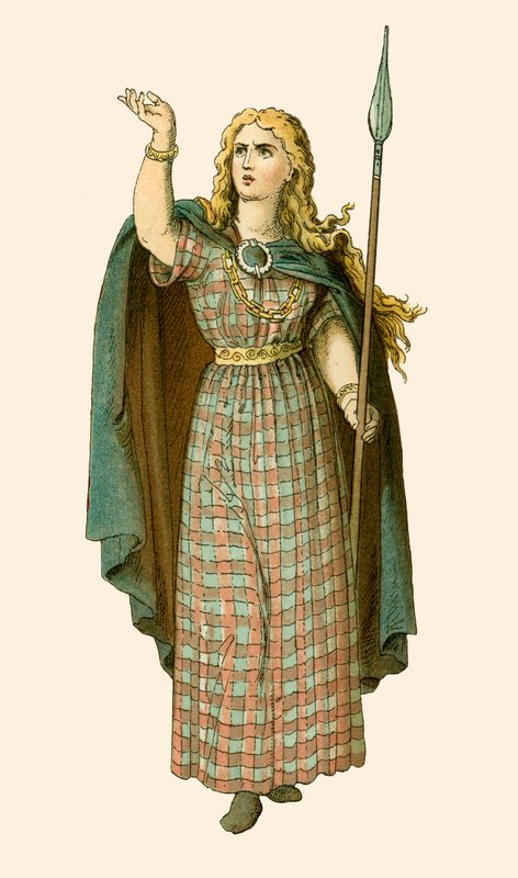 Drottning Boadicea av Albert Kretschmer