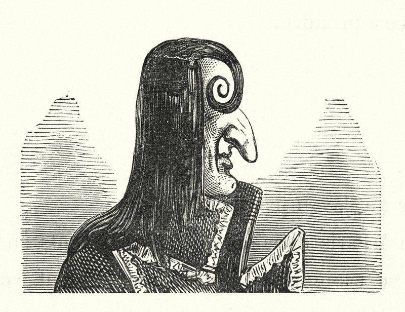 Napoleon Bonaparte (gravyr) av Albert Robida