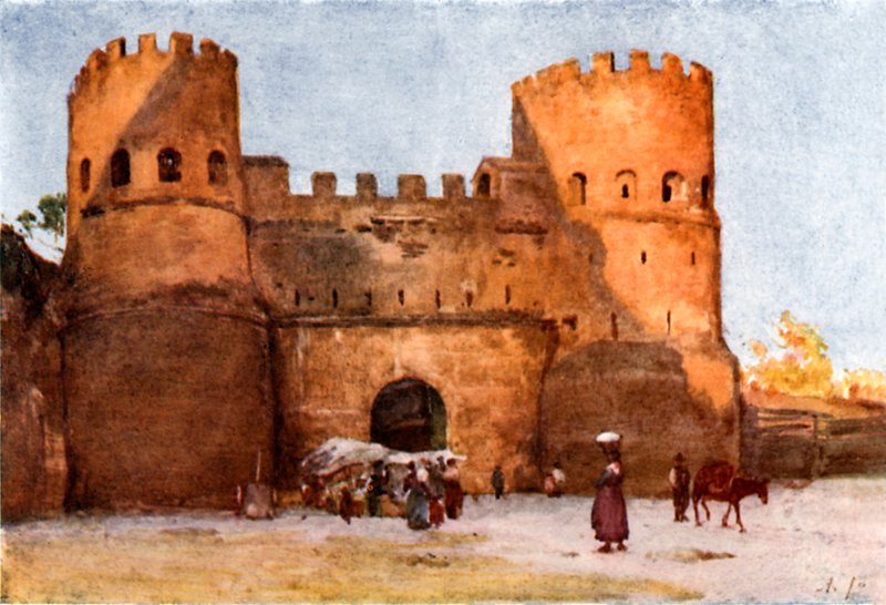 Porta San Paolo av Alberto Pisa