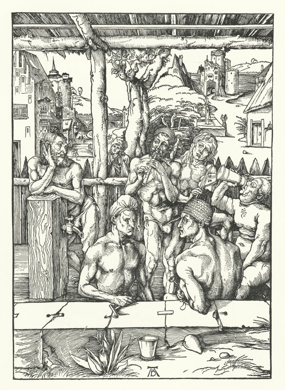 Herrbadet av Albrecht Dürer