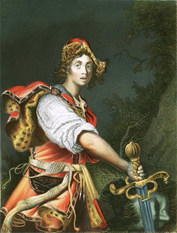 David med Goliats huvud av Alessandro Turchi