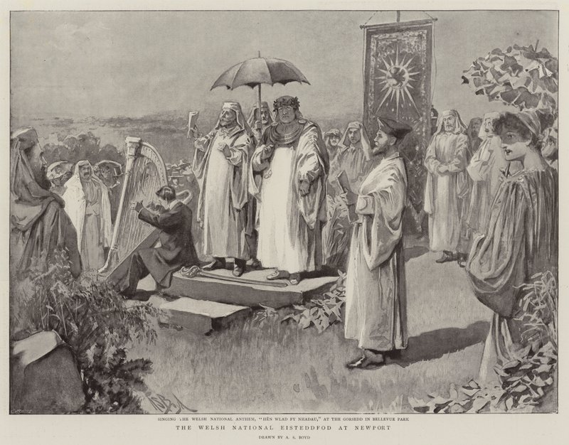 Welsh National Eisteddfod i Newport av Alexander Stuart Boyd