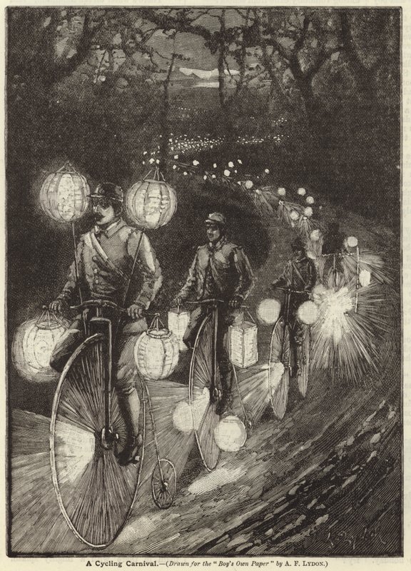 En cykelkarneval av Alexander Francis Lydon