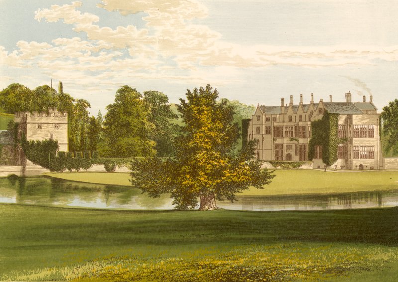 Broughton Castle av Alexander Francis Lydon
