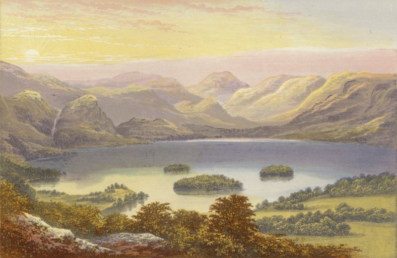Derwentwater av Alexander Francis Lydon