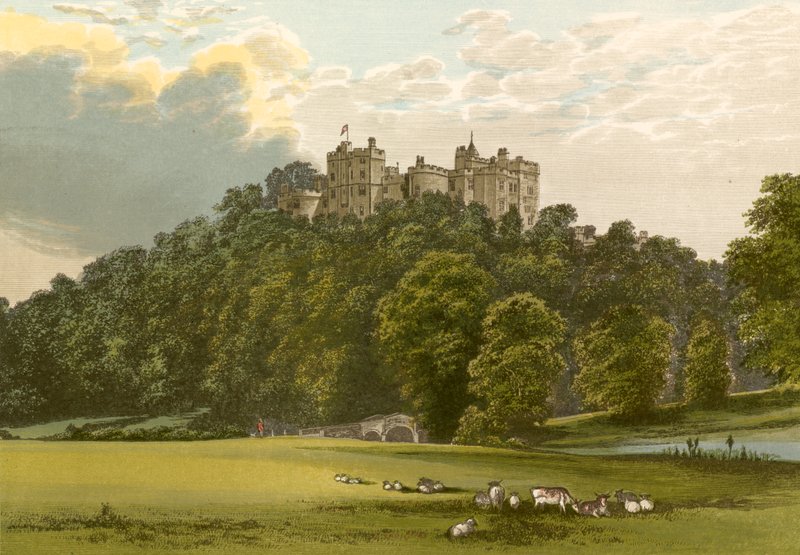 Dunster Castle av Alexander Francis Lydon