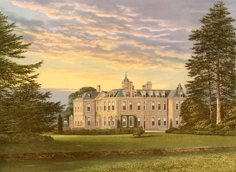 Hanbury Hall av Alexander Francis Lydon