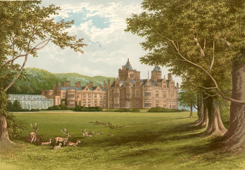 Holker Hall av Alexander Francis Lydon