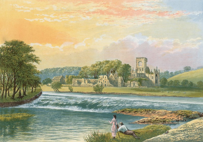 Kirkstall Abbey av Alexander Francis Lydon