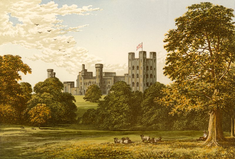 Penrhyns slott av Alexander Francis Lydon