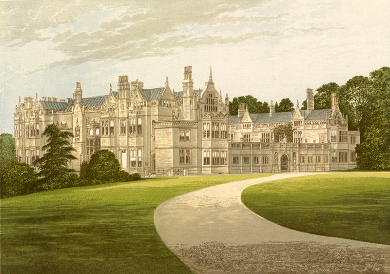 Rushton Hall av Alexander Francis Lydon