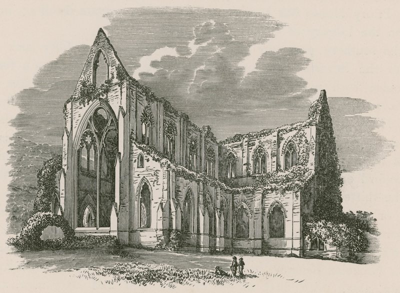 Tintern Abbey av Alexander Francis Lydon