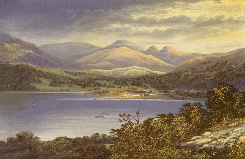 Windermere, huvudet av sjön av Alexander Francis Lydon