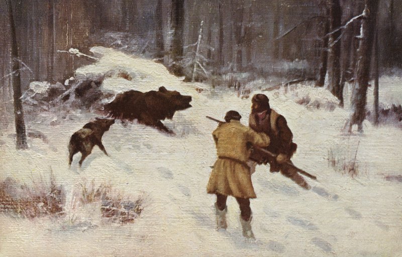 På björnens håla av Alexei Steipanovitch Stepanov
