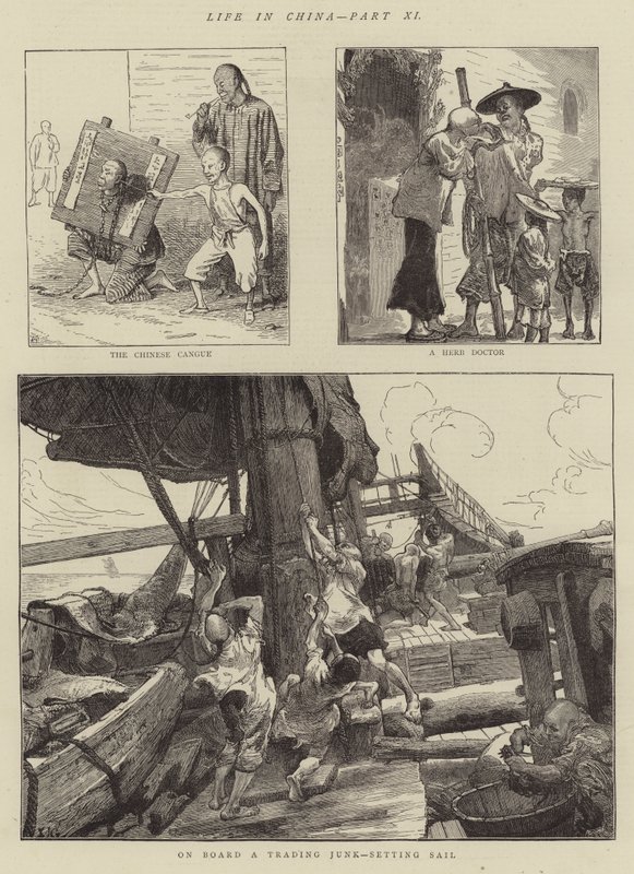 Livet i Kina, del XI av Alfred Chantrey Corbould