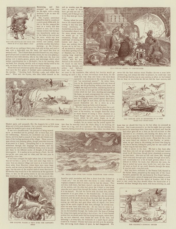Berättelsen om en skytteutflykt i Turkiet av Alfred Chantrey Corbould