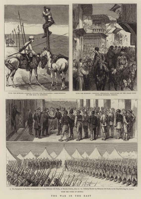 Kriget i öst av Alfred Chantrey Corbould