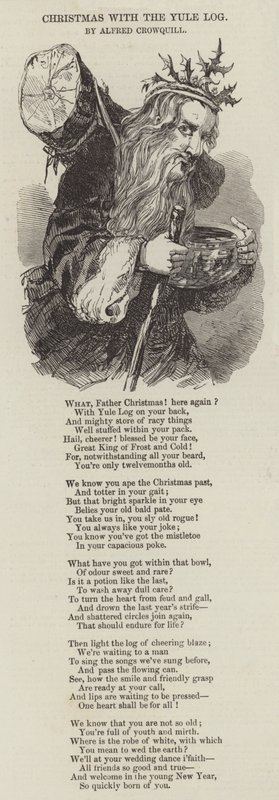 Jul med julloggen av Alfred Crowquill