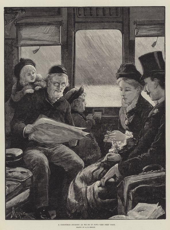 En julresa som vi gör det nu av Alfred Edward Emslie