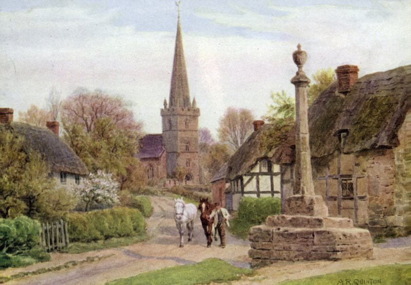 Childs Wickham, nära Evesham, Worcester av Alfred Robert Quinton
