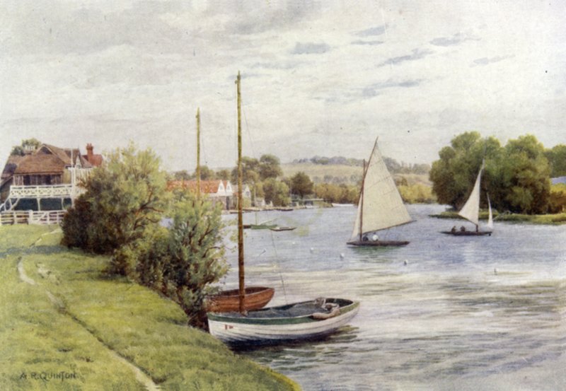 Racingbåtar, Bourne End av Alfred Robert Quinton