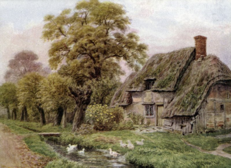 Bäcken, Steventon, Berks av Alfred Robert Quinton