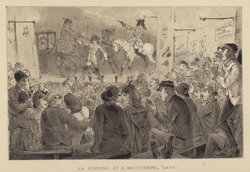 En kväll på en Whitechapel Gaff av Alfred Concanen