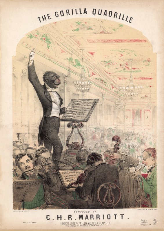 Gorilla Quadrille av Alfred Concanen