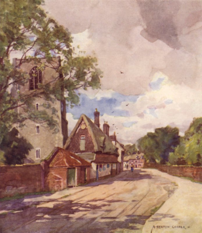East Dereham, Norfolk av Alfred Heaton Cooper