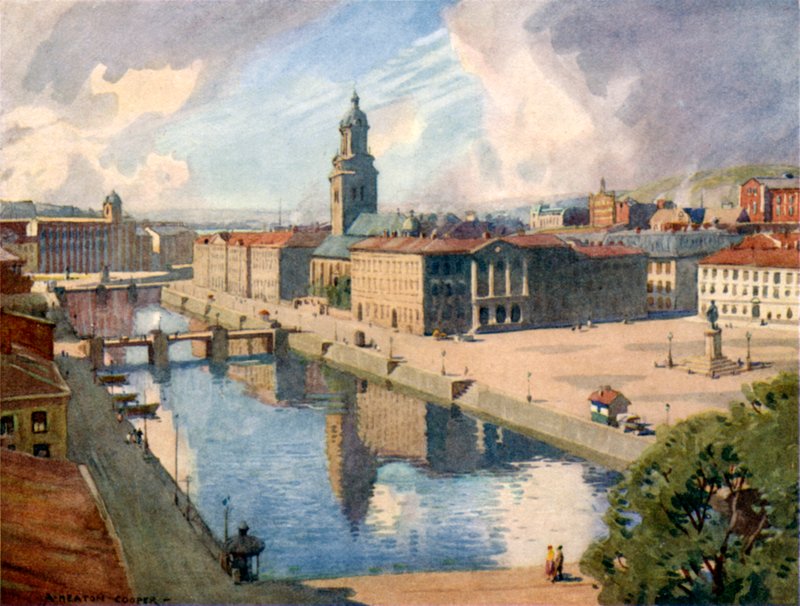 Göteborg, staden av Alfred Heaton Cooper